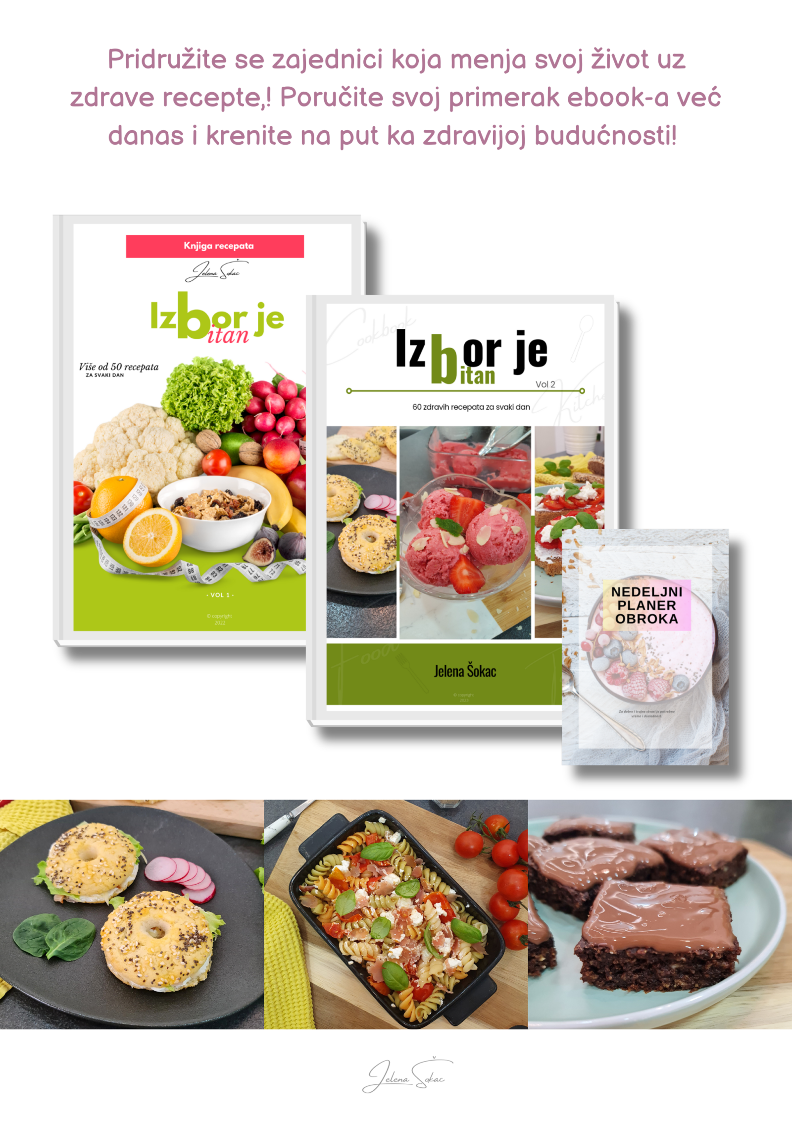 Izbor je bitan vol. 1&2 + nedeljni planer obroka - Image 5